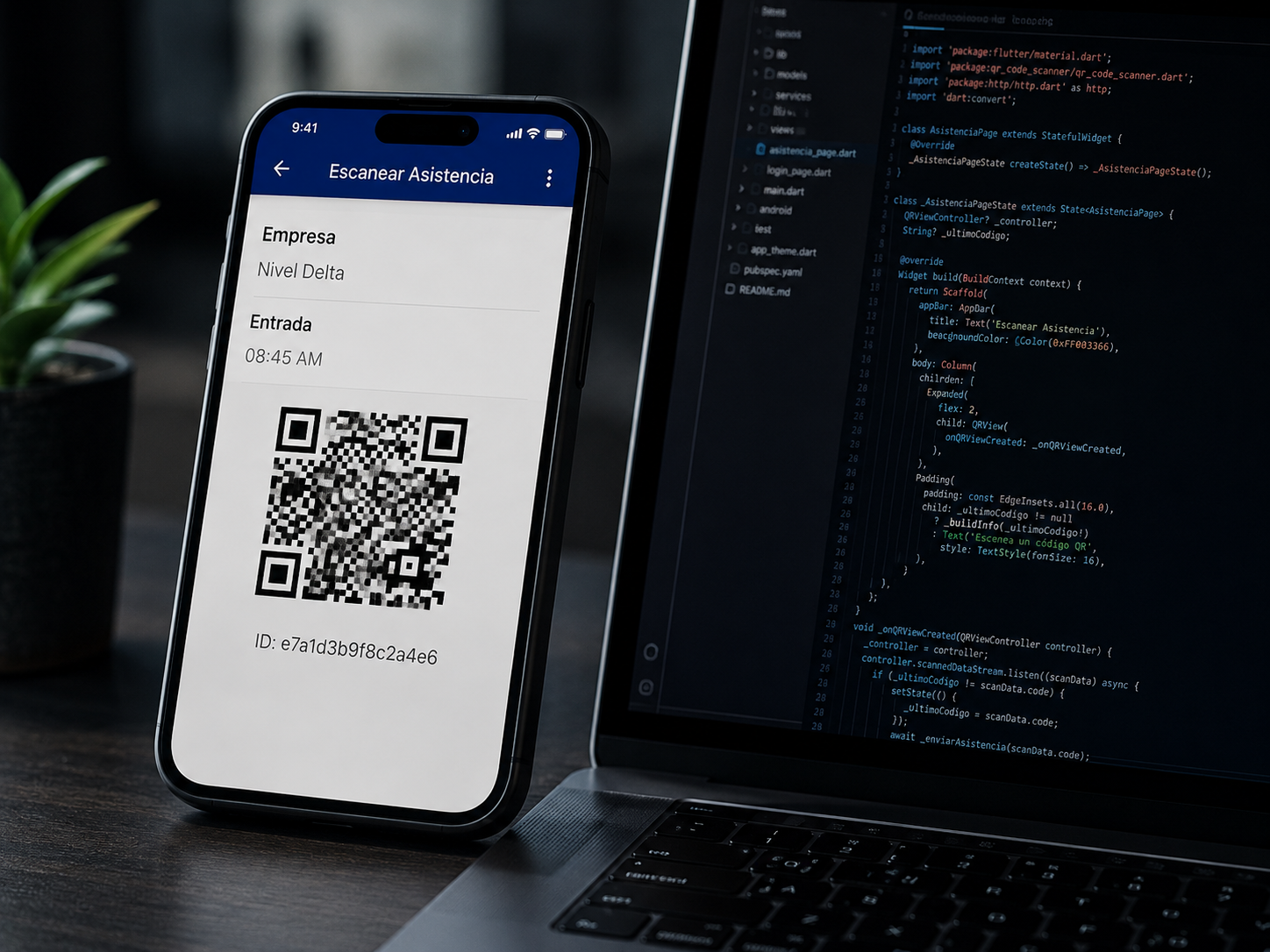 Aplicación de control de accesos Nivel Delta